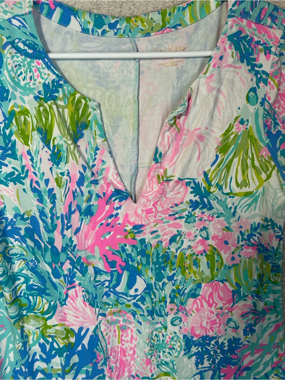 Lilly Pulitzer Sophiletta Dress -size Small. Resort Wear Nautical Beach Vacation - Picture 2 of 11